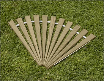 90° Angle Composite Walkway