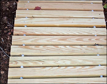 4 Wide Treated Pine Roll-Up Walkway