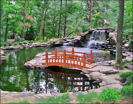 Red Cedar Eden 1/2 Picket Rail Bridge